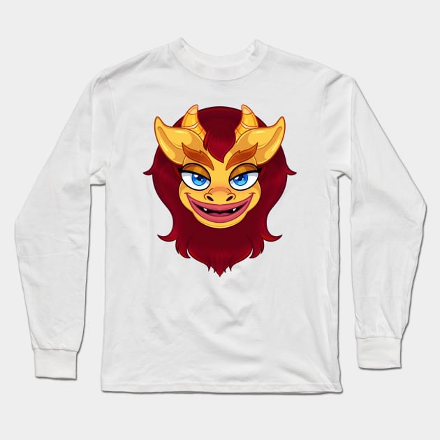 Connie from BIG MOUTH Long Sleeve T-Shirt by SilentNoiseArt